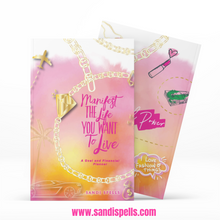 Load image into Gallery viewer, Manifest the Life You Want to Live- A Goal and Financial Planner, by Sandi Spells