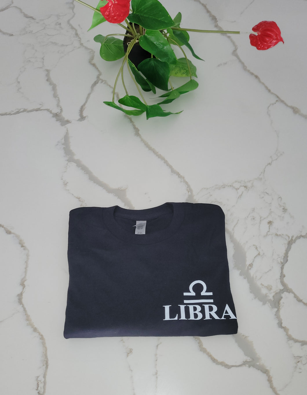 Libra Zodiac Tee Front