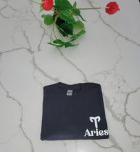 Load image into Gallery viewer, Aries Zodiac Tee Front
